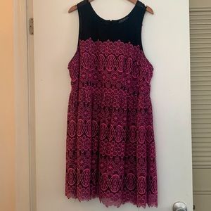 Forever 21+ Lace Crochet mini Dress